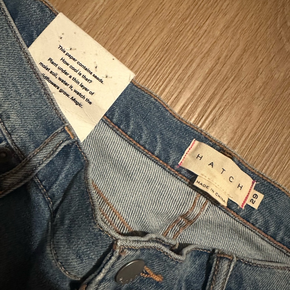 Hatch maternity boyfriend Jeans - Picture 6 of 10